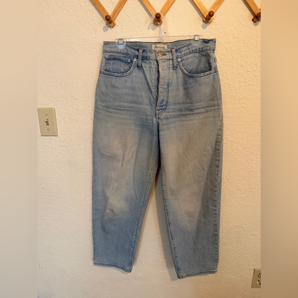 Madewell Balloon Jeans with Button Fly - Well-loved - See description